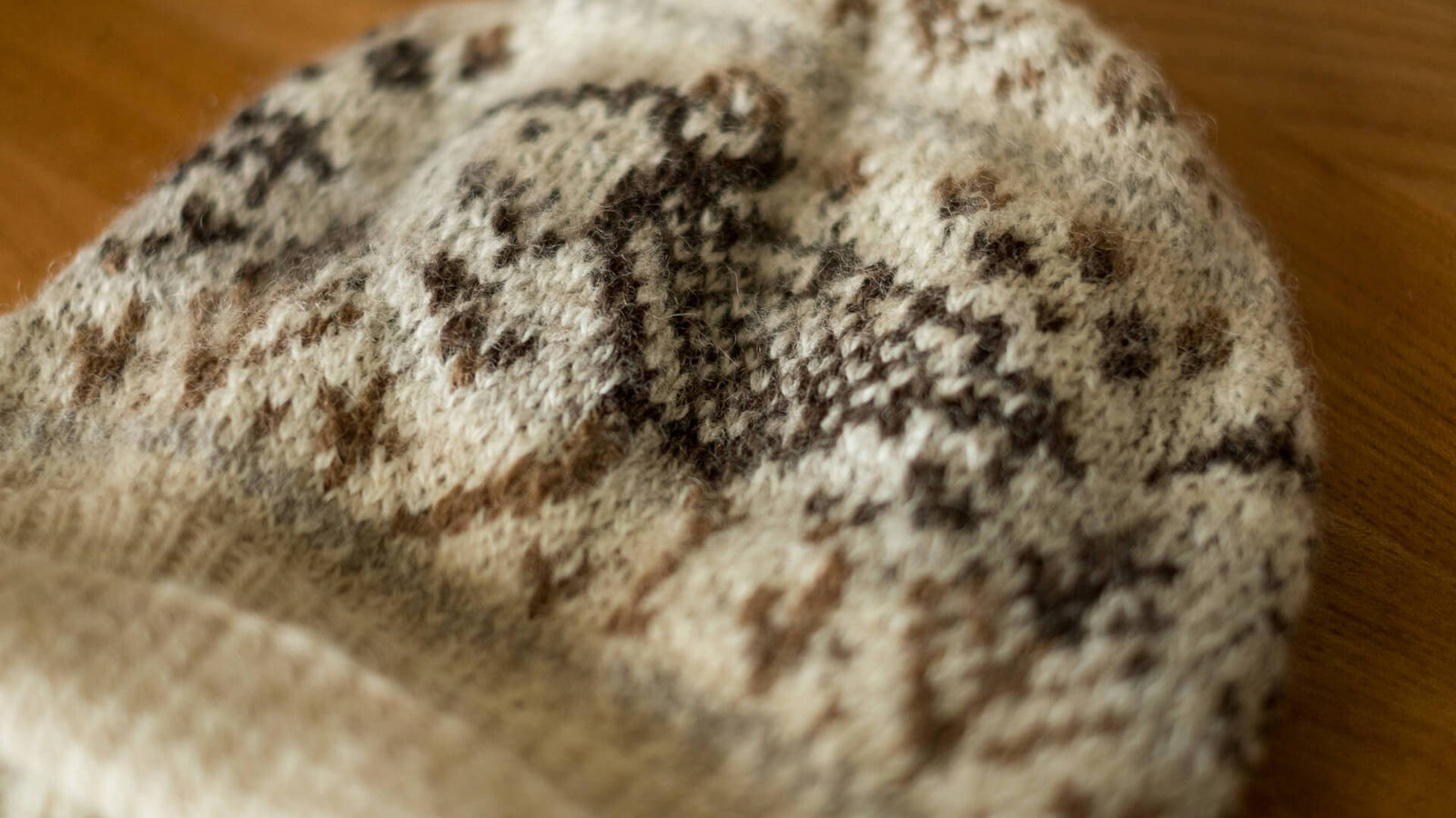 Knitting with purpose, in shades that tell a quiet story.