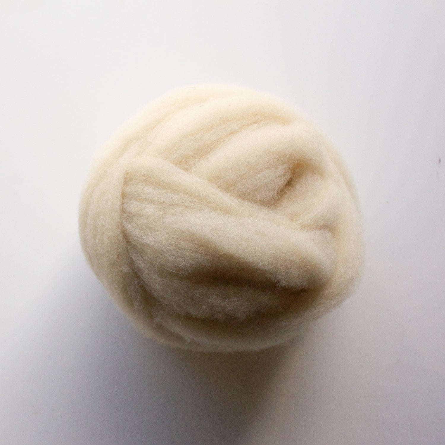 Organic Carded Hampshire Down Wool Roving
