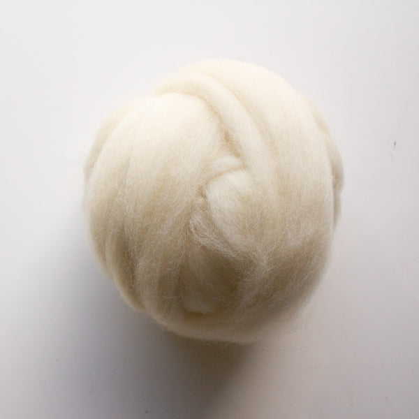 Organic Combed Romney Wool Top - Garthenor Organic