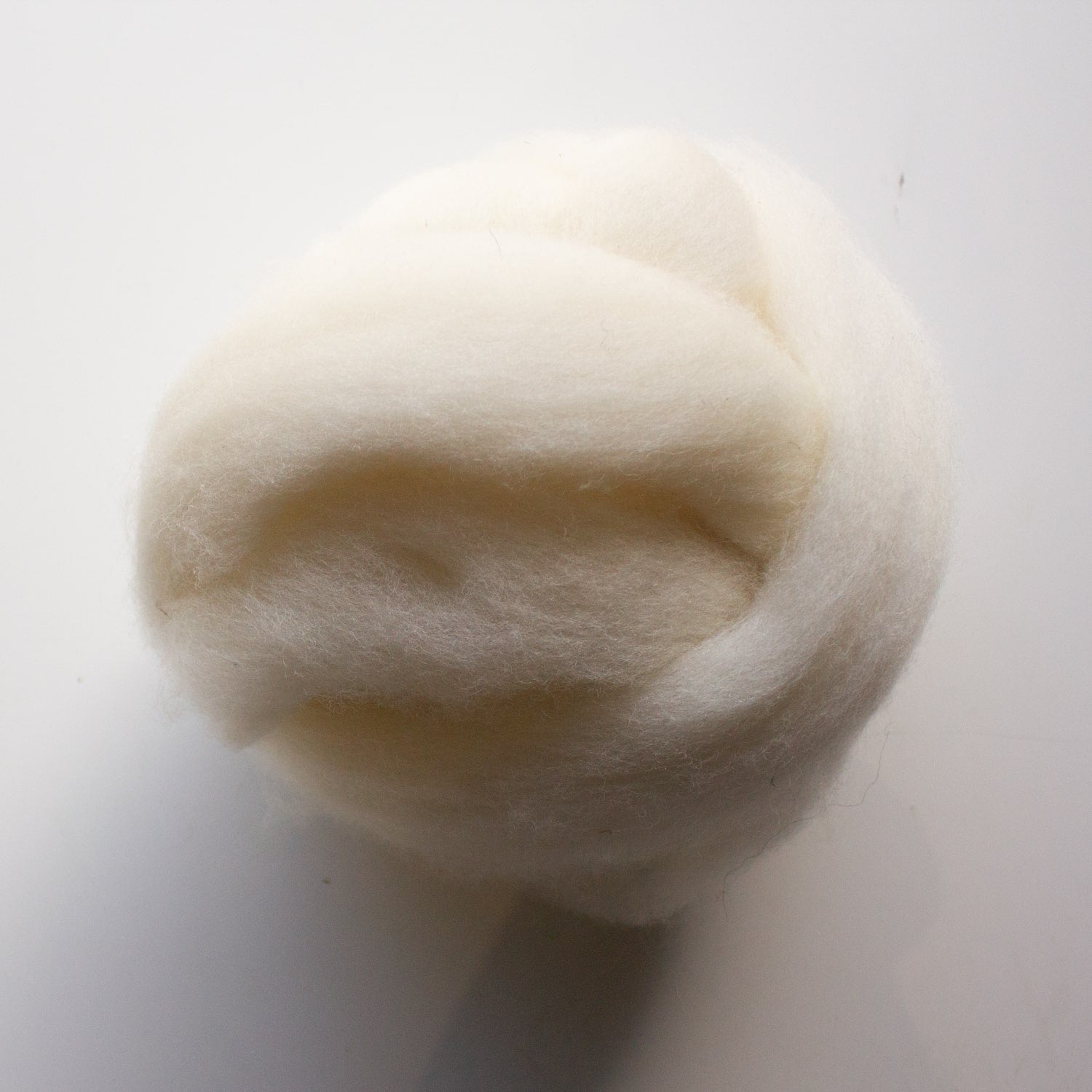 Organic Semi Worsted Shetland Wool Sliver