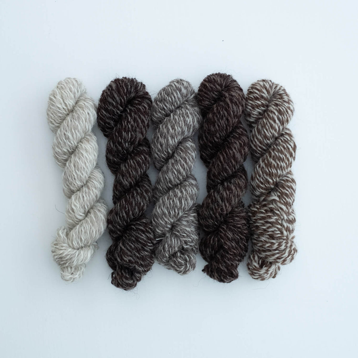 Number 2 Mini Skein Bundle: Marled Mischief